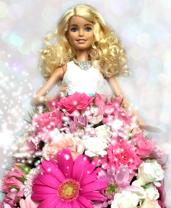 Barbie フラワードール-